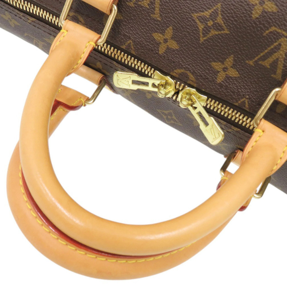 LOUIS VUITTON Brown Monogram Keepall 50 Boston Bag - Picture 6 of 10